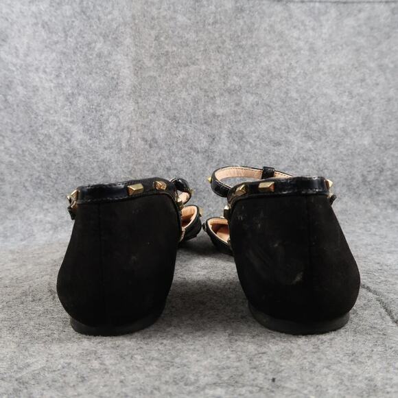 INC International Concepts Shoes Womens 8.5 Flats Closed Toe Ankle Strap Studded - Picture 5 of 12
